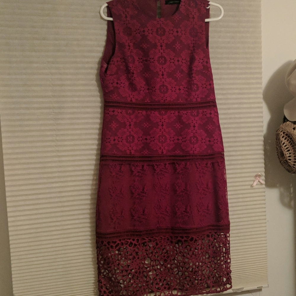 Red dress